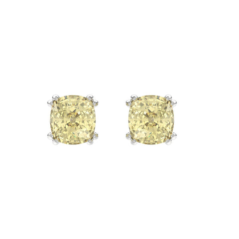 Spectacular Yellow Lab Diamond Stud Earrings 2.0ctw in 14K Gold