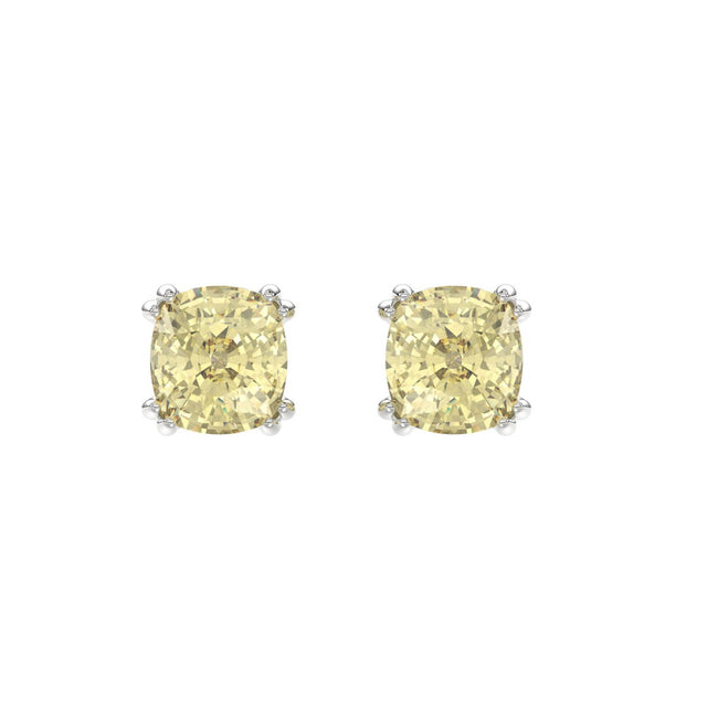 Spectacular Yellow Lab Diamond Stud Earrings 2.0ctw in 14K Gold
