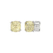 Spectacular Yellow Lab Diamond Stud Earrings 2.0ctw in 14K Gold