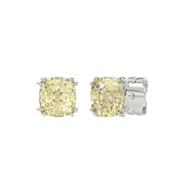 Spectacular Yellow Lab Diamond Stud Earrings 2.0ctw in 14K Gold
