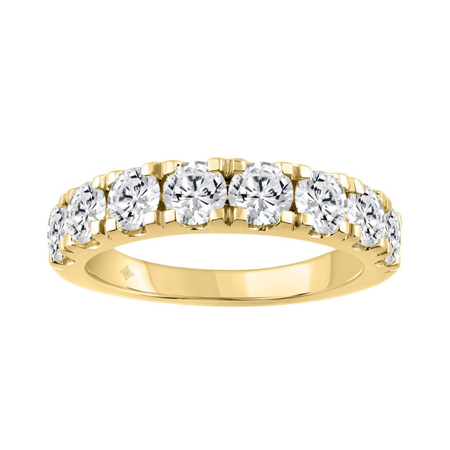 14k Yellow Gold 2.00 Carat Diamond Band