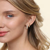Gabriel & Co. Diamond Stuggies Earrings in 14K Yellow Gold