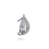 Gabriel & Co. Bujukan Fashion J Hoop Earrings in 14K and Sterling Silver