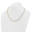 Fabulous Lab Grown 14ct Round Diamond Graduated Necklace 14K | Gemmas Jewelers 5
