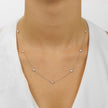 Fun & Dainty Diamonds by the Yard Necklace | Gemmas Jewelers 2
