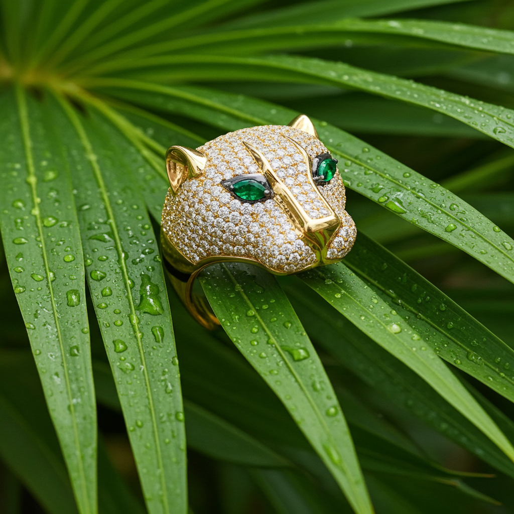 Bold and Dangerous Limited Edition Pave Diamond EFFY Ring in 14K