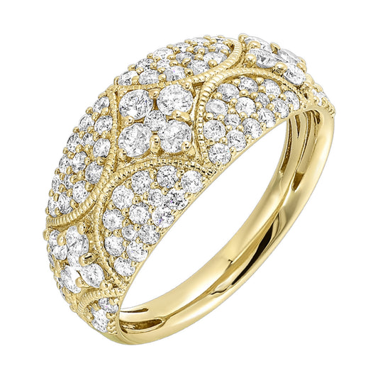 14k Gold 1 Carat Diamond Ring