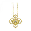 14k Yellow Gold Diamond Necklace