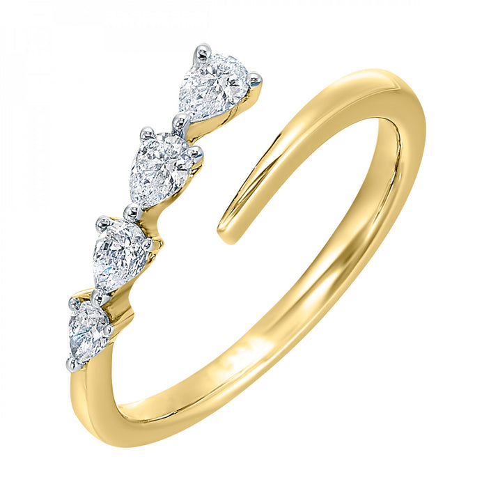 Pear Shape Diamond Ring