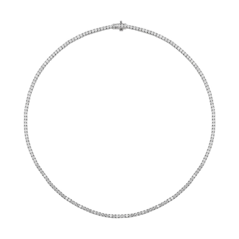 5 Carat Tennis Necklace 18