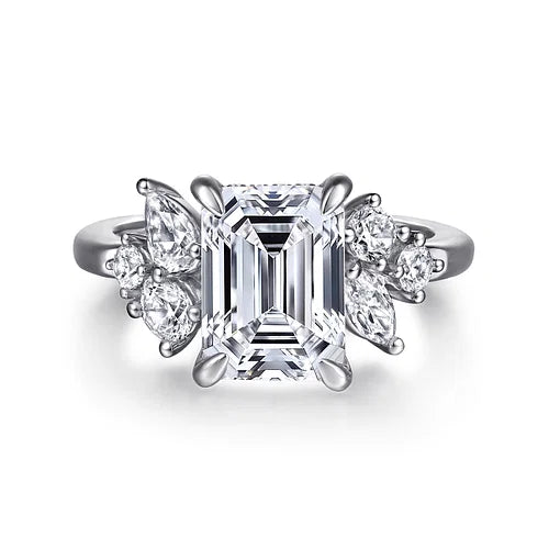 Emerald Engagement Ring