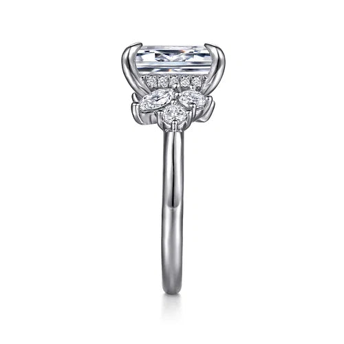 Emerald Engagement Ring