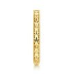 14K Yellow Gold Vintage Inspired Anniversary Band