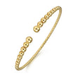 Gabriel & Co. Bujukan Open Bangle Bracelet in 14K Yellow Gold