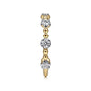 14K Yellow Gold Bujukan and Diamond Station Ring