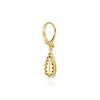 Gabriel & Co. Bujukan Teardrop Texture Drop Earrings in 14K