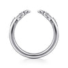 Exquisite Open Design Diamond Wedding Ring in 14KW Gabriel & Co.