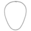 Glamorous Lab Grown 38ct Round Diamond Straight Necklace 14K | Gemmas Jewelers 6