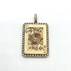 Gleaming King of Diamond Pendant 14KY Gold Diamonds | Gemma's Jewelers 