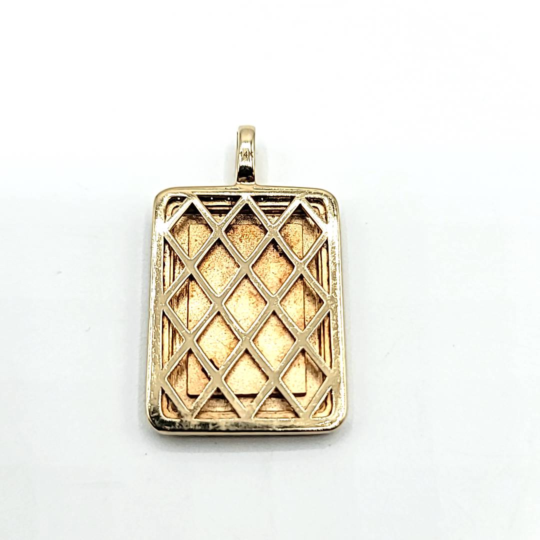 Gleaming King of Diamond Pendant 14KY Gold Diamonds | Gemma's Jewelers 