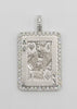 Gleaming King of Diamonds Player's Card Pendant in 14K Gold with Diamonds | Gemma's Jewelers