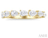 Gorgeous East-West Pear Shape Diamond Band in 14K | Gemmas Jewelers