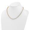 Gorgeous Lab Grown 18ct Round Diamond Graduated Necklace 14K | Gemmas Jewelers 10