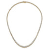 Gorgeous Lab Grown 18ct Round Diamond Graduated Necklace 14K | Gemmas Jewelers 11