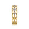 Gabriel & Co. Bujukan Bead Easy Stackable Ring in 14K Yellow Gold