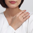 The Bujukan Collection Double-Row Beaded and Geometric Wide Stackable Band in 14K Yellow Gold