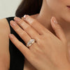 Gabriel & Co. Wide Bujukan Diamond Band Ring in 14K Yellow Gold