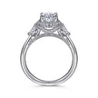 Exquisite Oval Halo Diamond Engagement Ring with 1.91 Carats in 14K Gold | Gemma's Jewelers