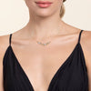 Gabriel & Co. Bujukan Collection Pave Diamond Pendant Necklace in 14K Yellow Gold