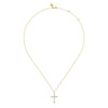 Gabriel & Co. Bujukan Diamond Cross Pendant Necklace in 14K Yellow Gold