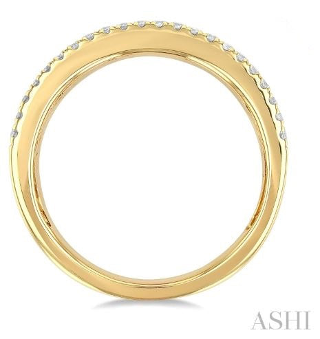 Opulent Design Emerald Cut Diamond Wedding Band 14K | Gemmas Jewelers