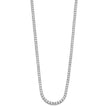 Exquisite Lab Grown 10 Carat Diamond Tennis Straight Necklace in 14K Gold