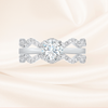 Zig Zag Diamond Band