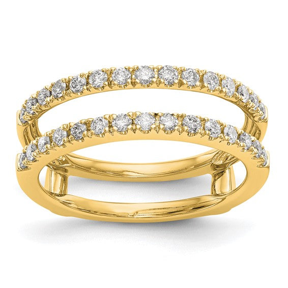 14K Gold 1/2CTW Ring Guard