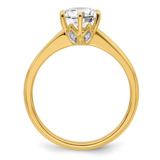 1  Carat Tulip Solitaire Ring