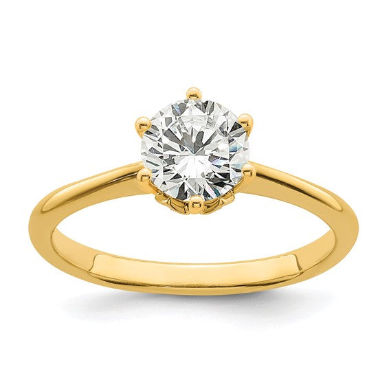 1  Carat Tulip Solitaire Ring