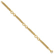 14k Gold Italian Infinity Bracelet