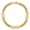 14k Gold Italian Infinity Bracelet