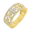 Sophisticated Open Design Diamond Ring Band  14K | Gemmas Jewelers 1