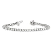 Sparkling Lab Grown Diamond Tennis Bracelet in 14K Gold | Gemas Jewelers 6