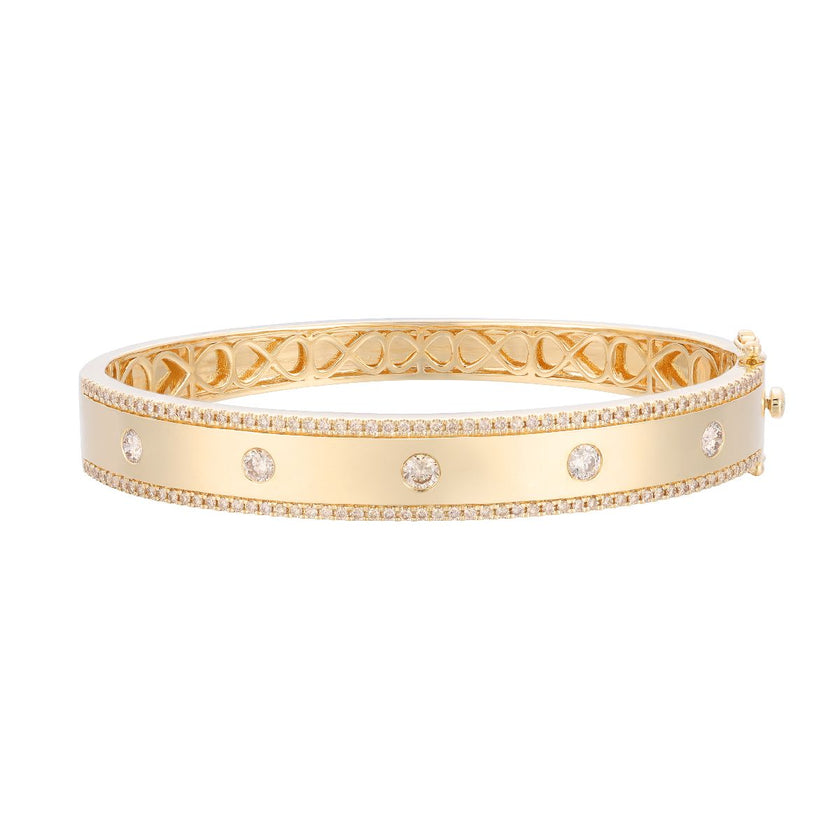 Le Vian® Bangle featuring Nude Diamonds™ set in 14K Strawberry Gold®