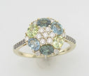 Le Vian Ombre Montana Sapphire & Nude - Chocolate Diamond Ring in 14K Honey Gold