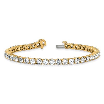 Timeless Design Lab Grown Diamond Tennis Bracelet in 14K Gold in 14K Gold | Gemas Jewelers 1