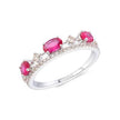 Le Vian Passion Ruby & Vanilla Diamond Ring in 14K Vanilla Gold