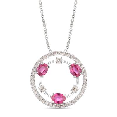 Le Vian Passion Ruby & Vanilla Diamond Pendant set in 14K Vanilla Gold