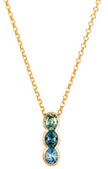 Le Vian Montana Sky to Ocean Deep Sapphire Ombré Bezel Pendant in 14K Honey Gold